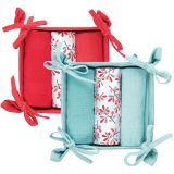 KUHINJSKA KRPA AMO LA CASA NY NUTCRACKER 40X60 CM V KOŠARI 18X8 CM, SORT.