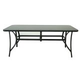 KOVINSKA MIZA BIVA NYBRO MIZA 180X90X71 CM SIVA