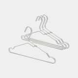 OBEŠALNIK BRABANTIA ALUMINIJAST SREBRN