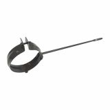 OBJEMKA ZA ŽLEB ŠUŠTERŠIČ FI 8 CM POCINKANA RJAVA DOLGA