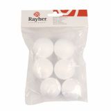 OBLIKE IZ UMETNE MASE RAYHER STIROPOR KROGLE, 4 CM 6 KOSOV