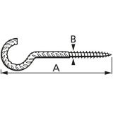 KAVELJ Z NAVOJEM 60X5.2X20X14 POMEDIRAN V ZAVITKU JE 3 KOS