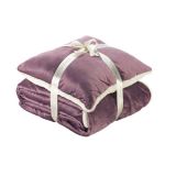 ODEJA DORMEO WARM HUG 130X190 CM IN BLAZINA VIOLA