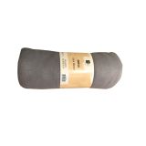 DEKORATIVNA ODEJA MQ 130X160 CM FLIS SIVA