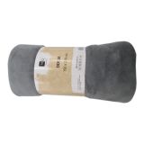 DEKORATIVNA ODEJA MQ 150X200 CM SIVA