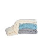 DEKORATIVNA ODEJA MQ 150X200 CM TEEDY SIVA