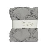 DEKORATIVNA ODEJA DECORIS ODEJA V SIVI BARVI 170X130 CM