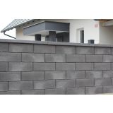 BETONSKI IZDELEK ZOBEC OGRAJA TIPO 200X450X170MM ČRNA