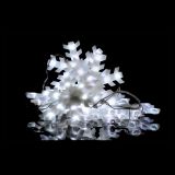 LUČKE MQ OKENSKA ZVESA 8 SNEŽINK 16 CM 90 X 100 CM