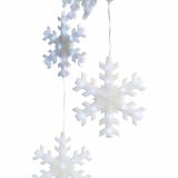 LUČKE MQ OKENSKA ZVESA 8 SNEŽINK 16 CM 90 X 100 CM