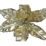 OKRASEK ZA JELKO DECORIS BOŽIČNA ZVEZDA 10X28 CM SORTIRANO
