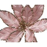 OKRASEK ZA JELKO DECORIS BOŽIČNA ZVEZDA 10X28 CM SORTIRANO