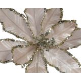 OKRASEK ZA JELKO DECORIS BOŽIČNA ZVEZDA 10X28 CM SORTIRANO