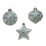 OKRASEK ZA JELKO DECORIS BUNKA/OLIVA/ZVEZDA SORT