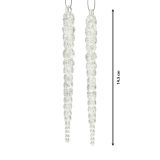 OKRASEK ZA JELKO DECORIS LEDENA SVEČA 2/1 14.5 CM