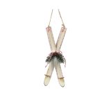 OKRASEK ZA JELKO DECORIS SMUČI, 23 CM SORTIRANO