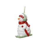 OKRASEK ZA JELKO DECORIS SNEŽAKI, 9.7 CM SORTIRANO