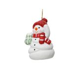 OKRASEK ZA JELKO DECORIS SNEŽAKI, 9.7 CM SORTIRANO