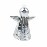 OKRASEK ZA JELKO GLOSSTYLE ANGEL KERAMIČNI 6.7 CM ZLATE ALI SRBRNE BARVE