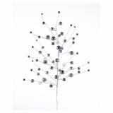 OKRASEK ZA JELKO GLOSSTYLE VEJA 60 CM SORTIRANO RDEČA/ SREB./BELA/ŠAMP.