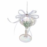 OKRASEK ZA JELKO GLOSSTYLE VISEČI KOZAREC SORTIRANO 6.6*6.6*10.16CM