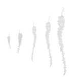 OKRASEK ZA JELKO R+W LEDENA SVEČA 20 CM