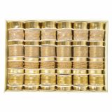 OKRASEK ZA JELKO R+W TRAK ZLATE BARVE SORT. DEKO. 15-40 MM, 2-3.5 M