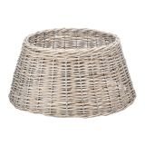 KOŠARA ALI PODLAGA OKRASNA KOŠARA ZA JELKO 57X28 CM SIVA