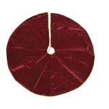 KOŠARA ALI PODLAGA OKRASNA OBLEKA ZA JELKO RDEČA FI 120 CM