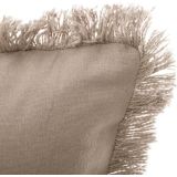 OKRASNI VZGLAVNIK ATMOSPHERE FRINGE, 50X30 CM, BEŽ