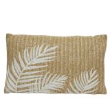 OKRASNI VZGLAVNIK DECORIS 30X50 CM RJAV/NATUR Z VZORCEM