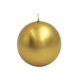 OKROGLA SVEČA MULLER 80 MM ZLATA