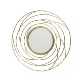 DEKORATIVNO OGLEDALO OKROGLO ŽELEZNO FI 55CM