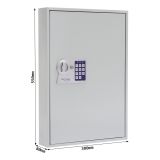 OMARICA ZA KLJUČE ROTTNER S50 ZA 50 KLJUČEV, SIVA, ELEKTRONSKA KLJUČAVNICA