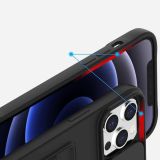 ONASI LENS COVER SILIKONSKI OVITEK ZAŠČITA ZA IPHONE 16 PLUS - ČRN