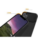 ONASI LENS COVER SILIKONSKI OVITEK ZAŠČITA ZA IPHONE 16 PLUS - ČRN