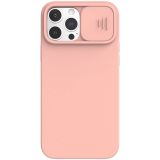ONASI LENS COVER SILIKONSKI OVITEK ZAŠČITA ZA IPHONE 16 PRO MAX - ROZA