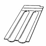 OPEČNA KRITINA BRAMAC GRANAT 13V DVOVALOVNIK KOSTANJ