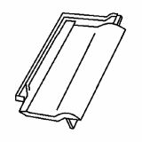 OPEČNA KRITINA BRAMAC RUBIN 13V KRAJNIK LEVI BUKEV