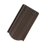 OPEČNI ZAREZNIK TONDACH ZAREZNI BOBROVEC 22X40 CM, TEMNO RJAV