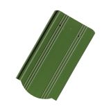 OPEČNI ZAREZNIK TONDACH ZAREZNI BOBROVEC 22X40 CM, TEMNO ZELEN