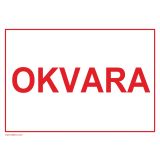 OPOZORILNI ZNAK WALTECO OKVARA