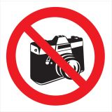 OPOZORILNI ZNAK WALTECO PREPOVEDANO FOTOGRAFIRANJE