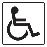 OPOZORILNI ZNAK WALTECO WC ZA INVALIDE