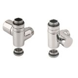 OPREMA ZA RADIATOR BIAL VENTIL IN ZAPIRALO KOTNI KOMBI, KROM