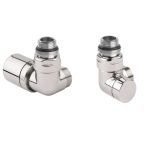 OPREMA ZA RADIATOR BIAL VENTIL IN ZAPIRALO KOTNI KROM