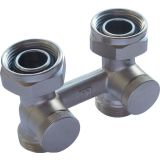 OPREMA ZA RADIATOR HERZ PRIKLJUČEK DVOJNI RAVNI ZA DVOCEVNI SISTEM G 3/4