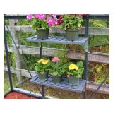 DODATNI KOMPLET PLASTIČNIH POLIC (ENA DVOJNA POLICA)PALRAM ZA RASTLINJAK