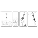 DODATNA PROTI VETRNA ZAŠČITA S SIDRANJEM PALRAM ZA RASTLINJAK