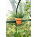 OPREMA ZA RASTLINJAK VITAVIA NOSILEC ZA LONČKE ZA RASTLINE 14 CM,ČRN,3/1